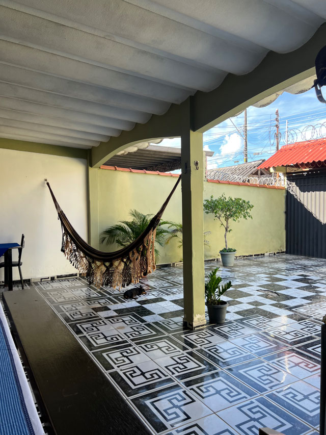 Área da frente/Garagem