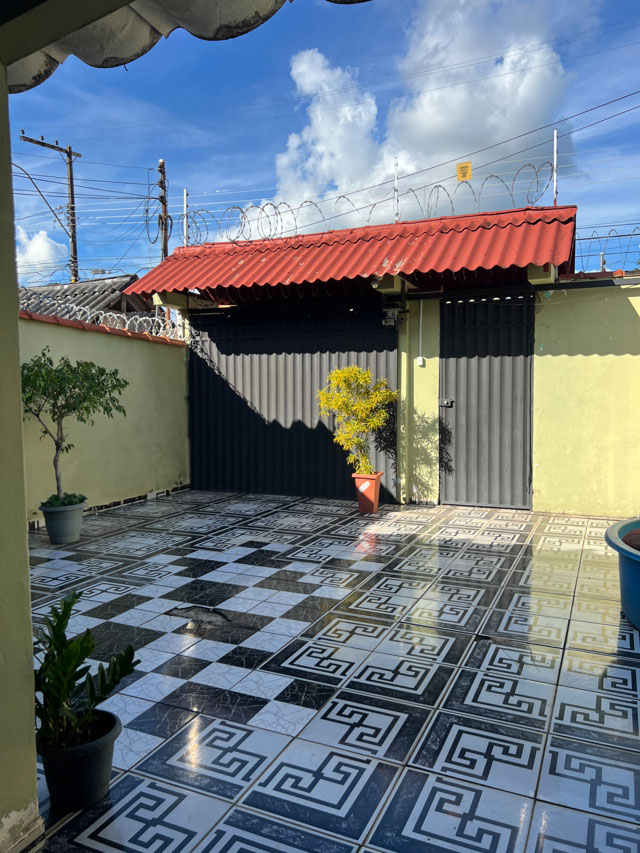 Área da frente/Garagem