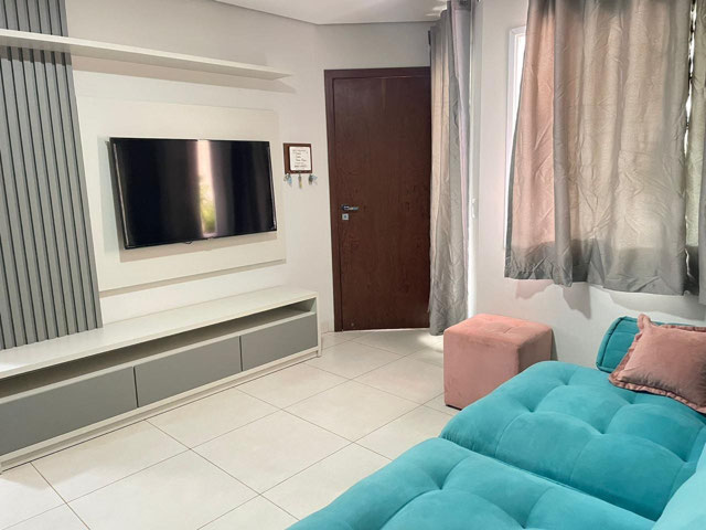 Ângulo da sala de estar
