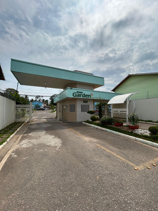 Entrada do condomínio