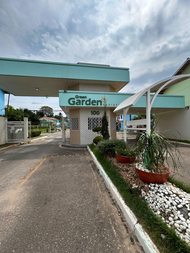Entrada do condomínio