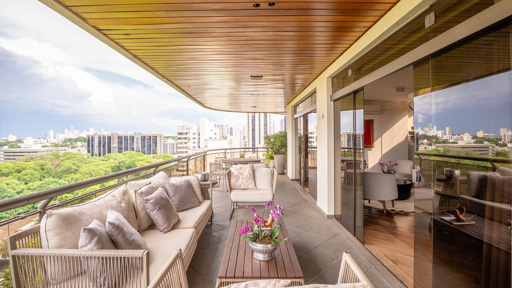 Cobertura Duplex 3 Suítes Setor Oeste Vista Bosque dos Buritis, Piscina e Sauna - Foto