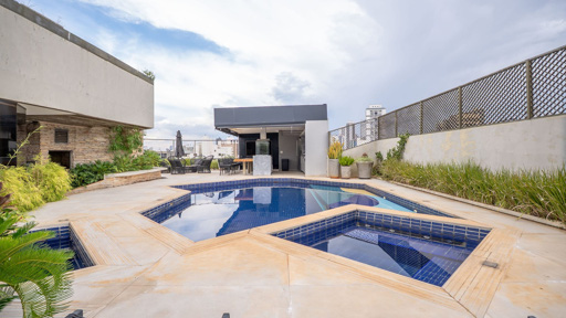 Cobertura Duplex 3 Suítes Setor Oeste Vista Bosque dos Buritis, Piscina e Sauna - Foto