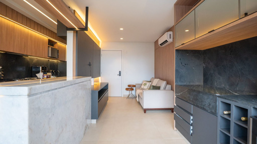 Mude sem obra no Marista em apartamento mobiliado e pronto para morar - Foto