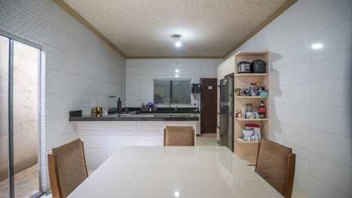 Casa 3 quartos Senador Canedo 124m² com suíte e churrasqueira - Foto