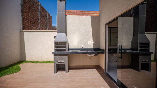 Casa térrea 3 quartos no Jardim Gramado com piscina e área gourmet - Foto
