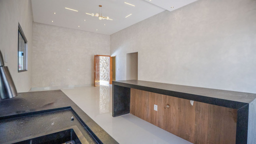 Casa térrea 3 quartos no Jardim Gramado com piscina e área gourmet - Foto