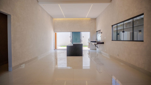Casa térrea 3 quartos no Jardim Gramado com piscina e área gourmet - Foto