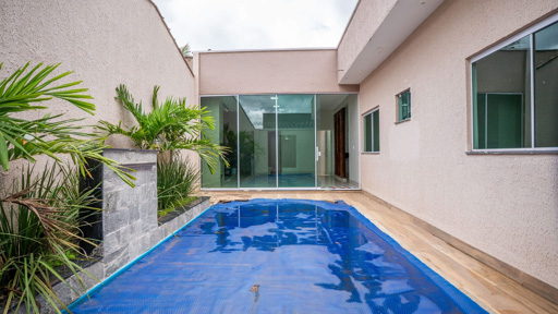 Casa 3 quartos no Parque das Flores com piscina e área gourmet - Foto