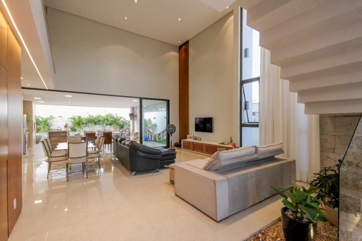 Casa 4 suítes a venda no condomínio fechado Portal do Sol Green em Goiânia. - Foto