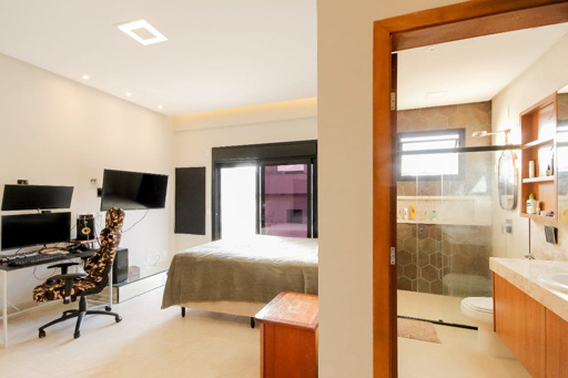 Casa 4 suítes a venda no condomínio fechado Portal do Sol Green em Goiânia. - Foto