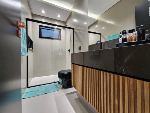 Casa térrea mobiliada e decorada à venda em condomínio fechado Portal do Sol Green em Goiânia-GO. - Foto