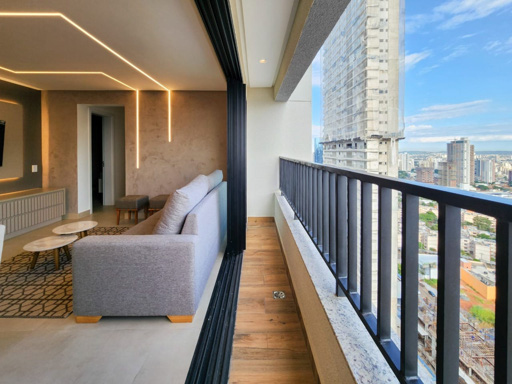 Apartamento mobiliado para locação no Setor Marista | 131 m², 3 suítes e lazer completo - Foto