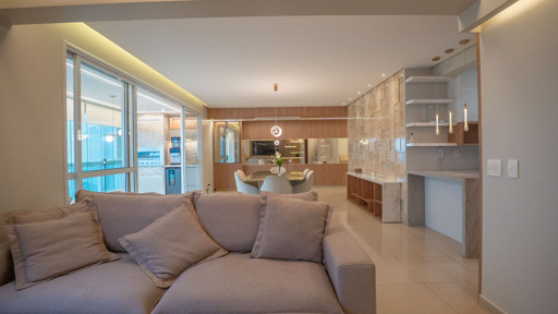 Apartamento mobiliado 3 quartos disponível para locação, Jardim Goiás, Goiânia, GO - Foto
