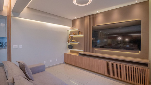 Apartamento mobiliado 3 quartos disponível para locação, Jardim Goiás, Goiânia, GO - Foto