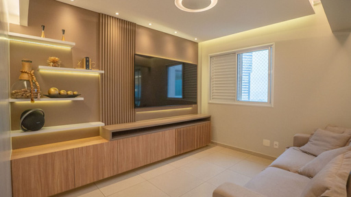 Apartamento mobiliado 3 quartos disponível para locação, Jardim Goiás, Goiânia, GO - Foto
