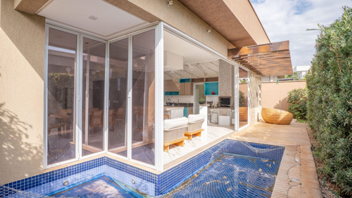 Casa 3 suítes no Portal do Sol Golfe Green com piscina aquecida - Foto