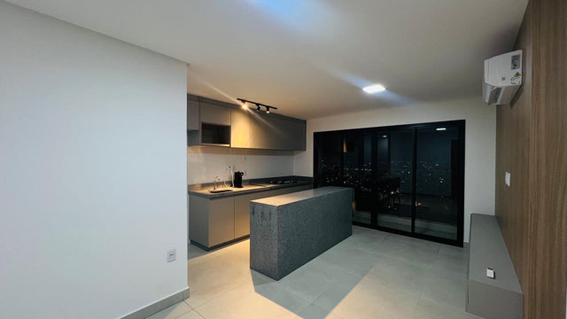 Apartamento novo para locação no Land 226 | 2 quartos, mobiliário planejado e ar-condicionado - Foto