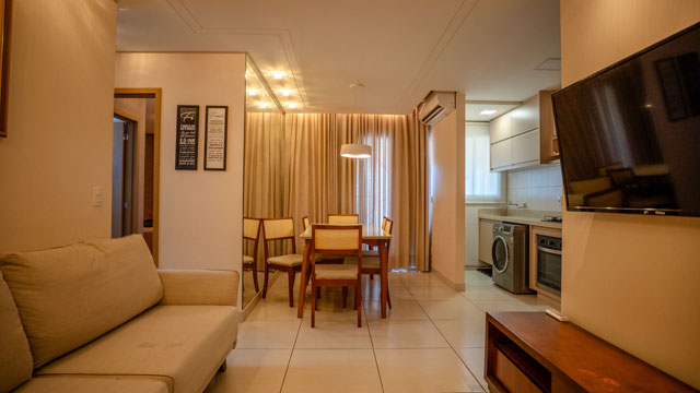 Apartamento Mobiliado com Lazer Completo no Parque Cascavel - Foto