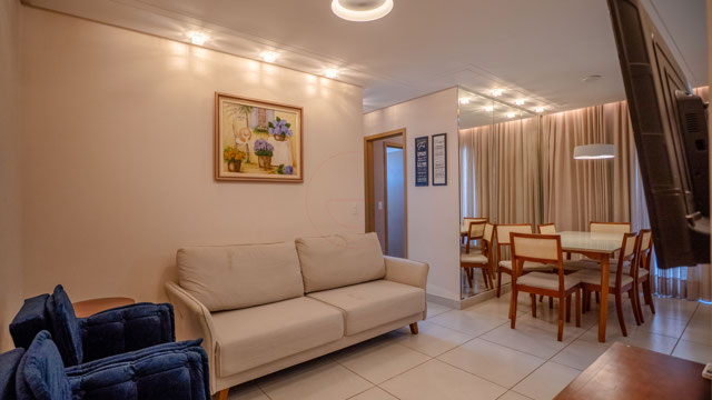 Apartamento Mobiliado com Lazer Completo no Parque Cascavel - Foto