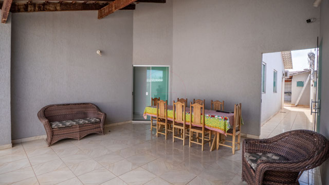 Casa Mobiliada com Piscina e Área Gourmet na Região do Eldorado | Conforto, Segurança e Espaço para Viver Bem - Foto