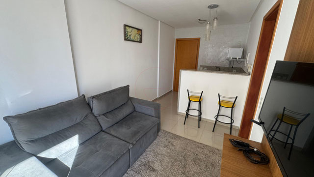 Flat Mobiliado para Alugar ao Lado do Flamboyant | Conforto e Praticidade no Alto da Glória - Foto