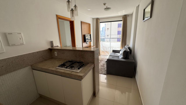 Flat Mobiliado para Alugar ao Lado do Flamboyant | Conforto e Praticidade no Alto da Glória - Foto