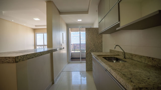 Apartamento de 3 quartos para Locação, conforto e uma localização que valoriza o seu dia a dia no Setor Bueno. - Foto