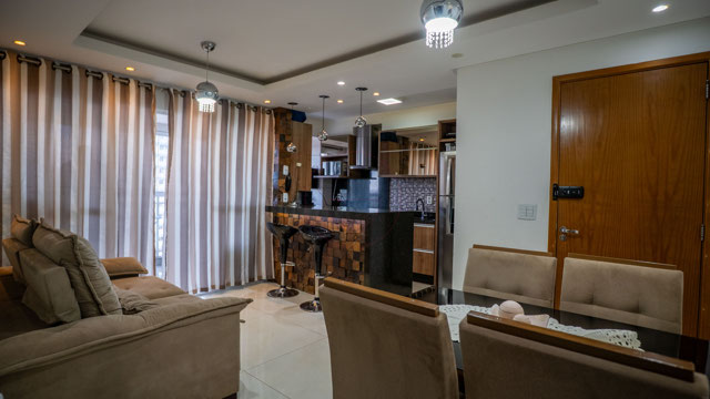 Apartamento à venda no New Liberty | Nascente, 3 quartos, suíte, 2 vagas e com armários - Foto