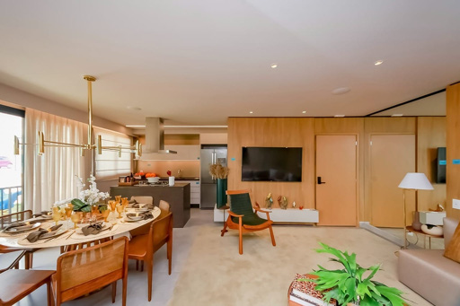 Apartamento 3 suítes Setor Oeste 103m² em frente ao Bosque dos Buritis - Foto