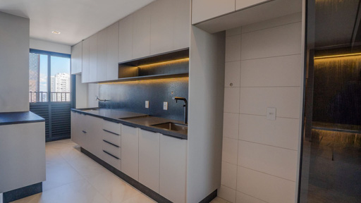 Apartamento 2 suítes Setor Marista 80m² com armários e ares-condicionado - Foto