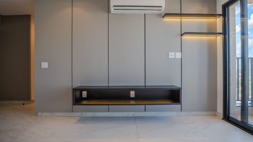 Apartamento 2 suítes Setor Marista 80m² com armários e ares-condicionado - Foto