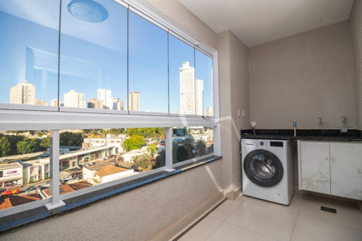 Apartamento de 1 quarto Mobiliado para Venda no Terra One Jardim América em Goiânia -GO - Foto