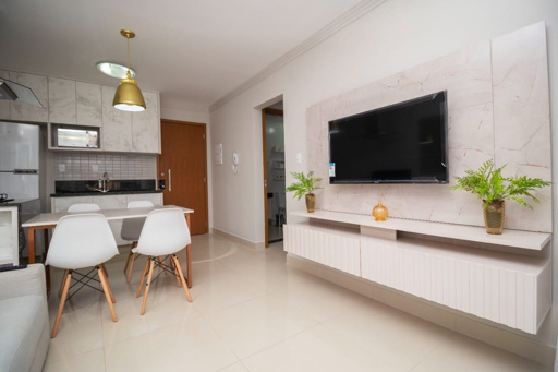 Apartamento de 1 quarto Mobiliado para Venda no Terra One Jardim América em Goiânia -GO - Foto