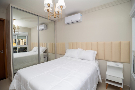 Apartamento de 1 quarto Mobiliado para Venda no Terra One Jardim América em Goiânia -GO - Foto
