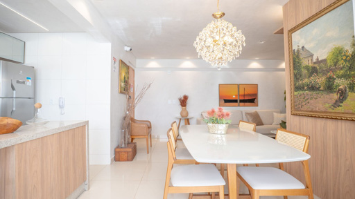 Apartamento 3 quartos com suíte 77m² e 2 vagas com lazer completo - Foto