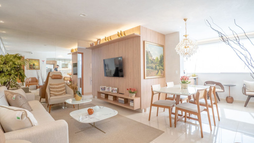 Apartamento 3 quartos com suíte 77m² e 2 vagas com lazer completo - Foto