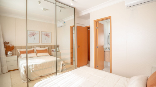 Apartamento 3 quartos com suíte 77m² e 2 vagas com lazer completo - Foto