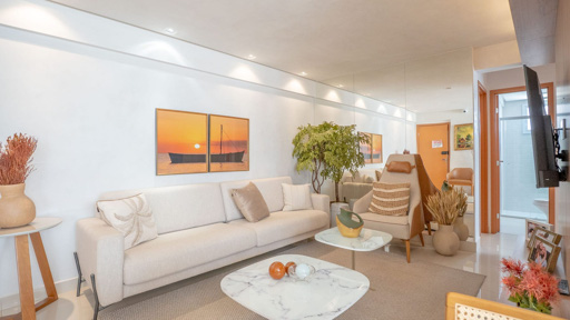 Apartamento 3 quartos com suíte 77m² e 2 vagas com lazer completo - Foto