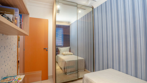Apartamento 3 quartos com suíte 77m² e 2 vagas com lazer completo - Foto