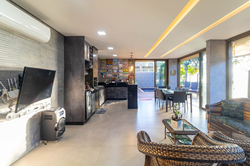Casa Térrea de 3 suítes em Condomínio Fechado no Residencial Goiânia Golfe Clube, Goiânia, GO - Foto