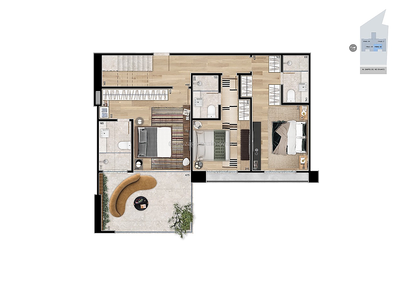 Alto dos Passos: 2 suítes, 86m² e luz natural., foto 8