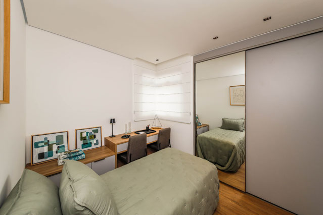Apartamento decorado