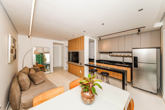 Apartamento decorado