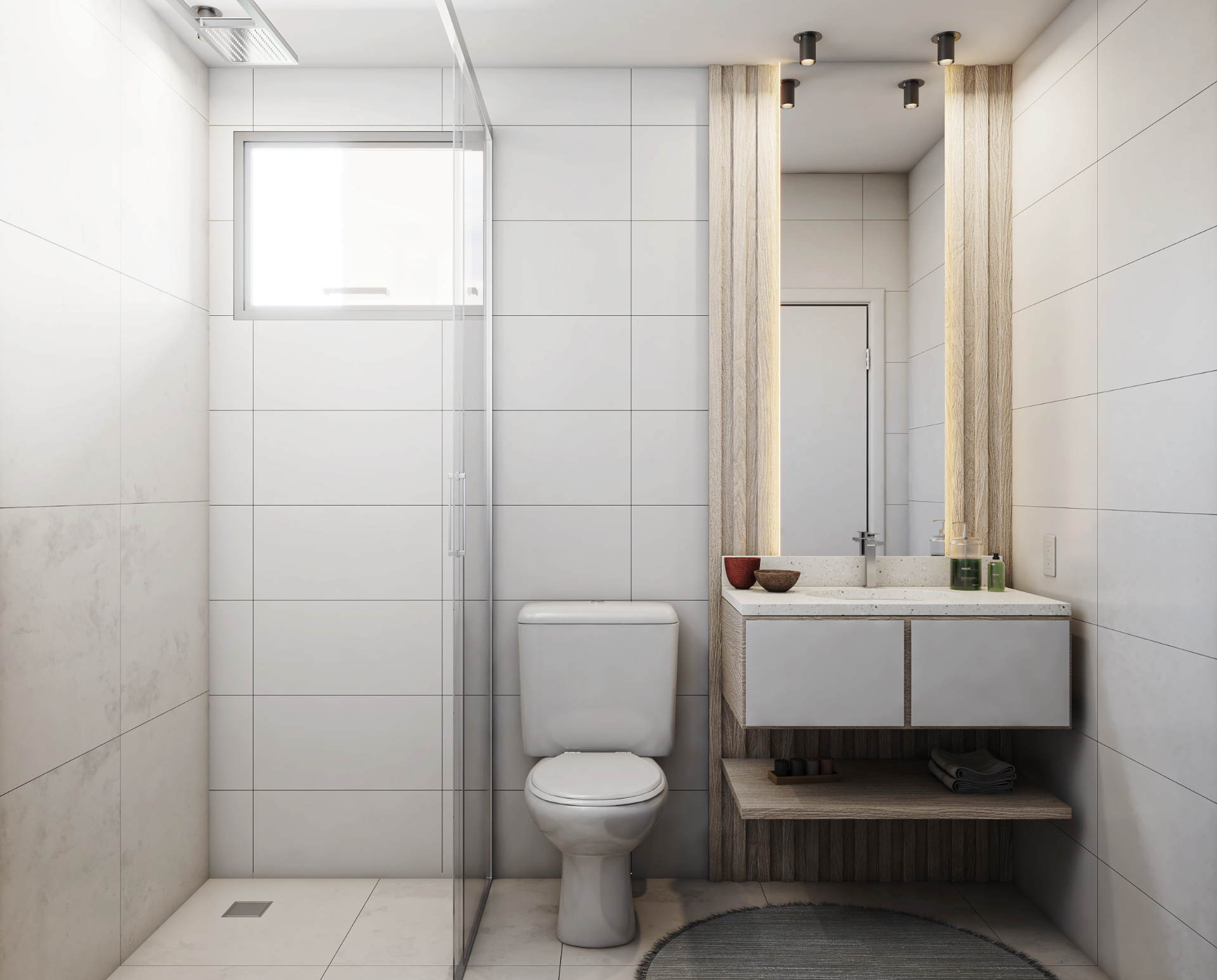 São Pedro: 49m², quarto e sala. Pronto para morar., foto 3
