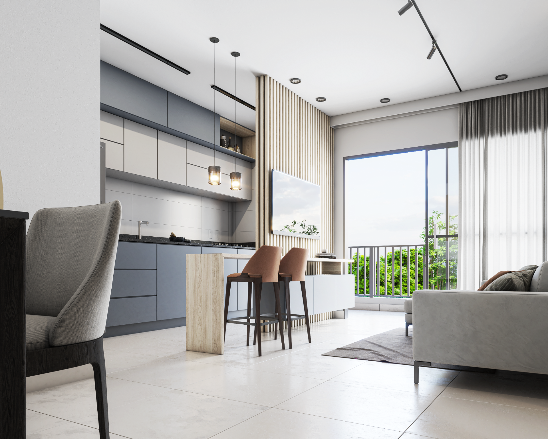 São Pedro. Apartamento 2 quartos, 61m², 1 suíte., foto 2