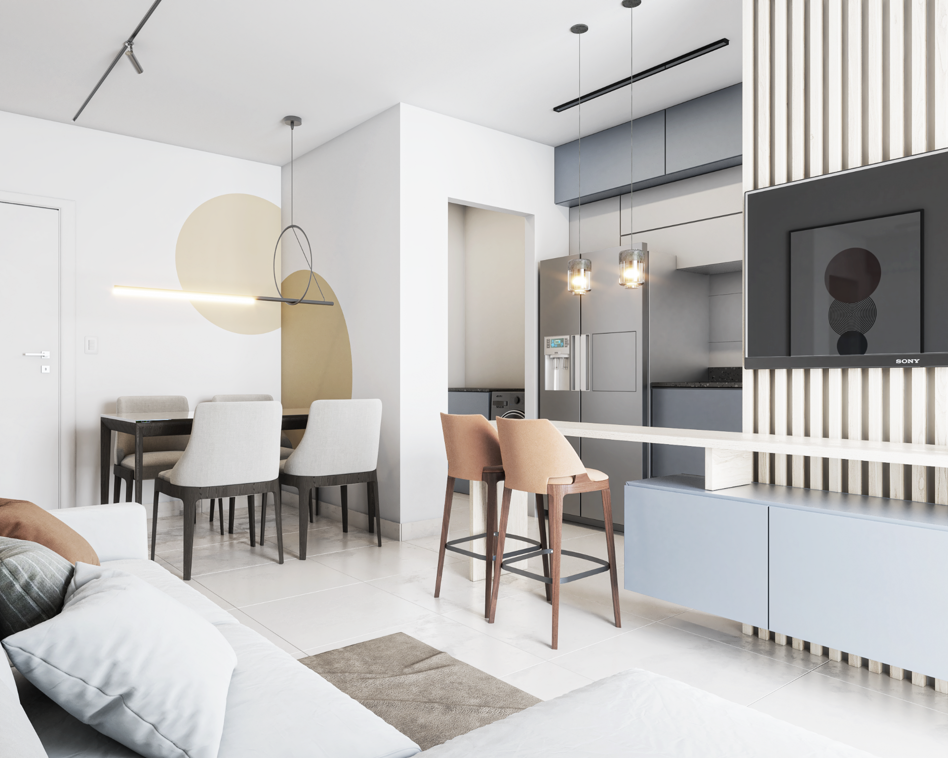 São Pedro. Apartamento 2 quartos, 61m², 1 suíte., foto 3