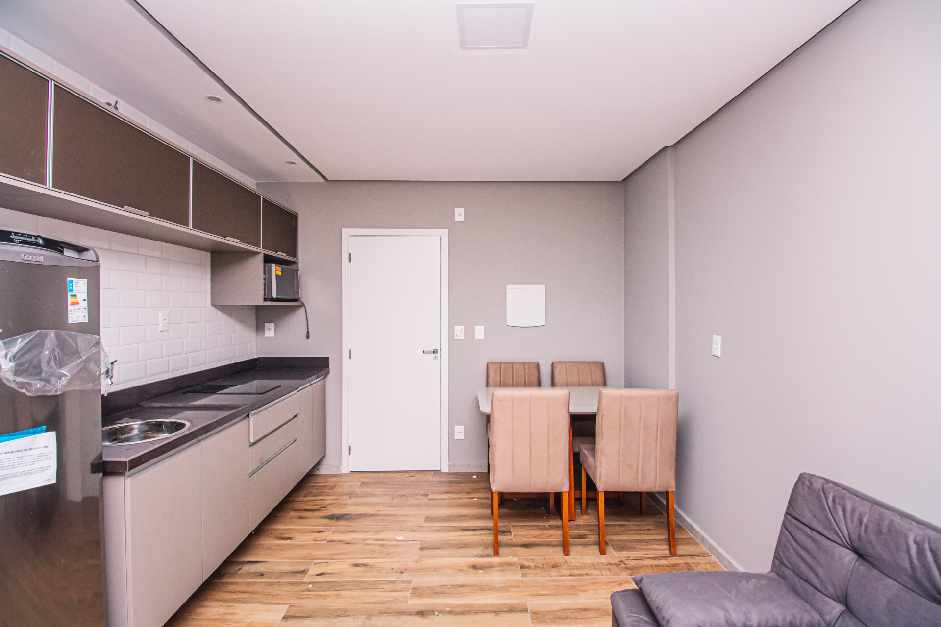 Studio mobiliado, varanda, área de lazer na Cascatinha., foto 4