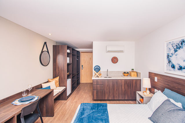Apartamento decorado