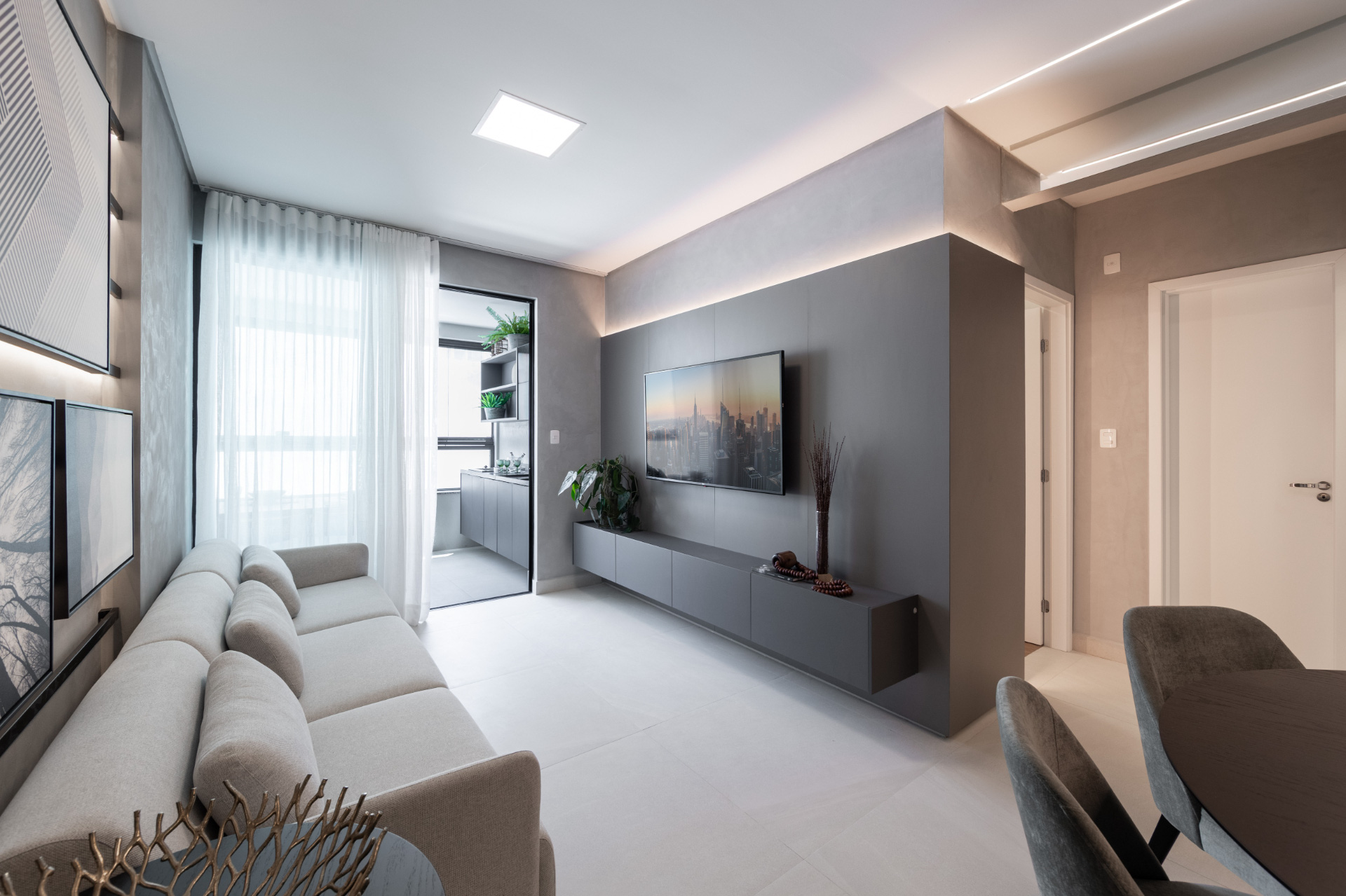 Centro: 2 suítes, 84m². Vista e luz na Santo Antônio., foto 1